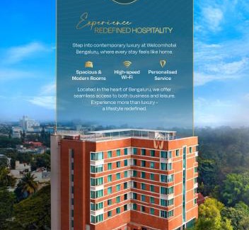 Bangalore City Center Hotel | Welcomhotel by ITC Hotels, Richmond Road, Bengaluru