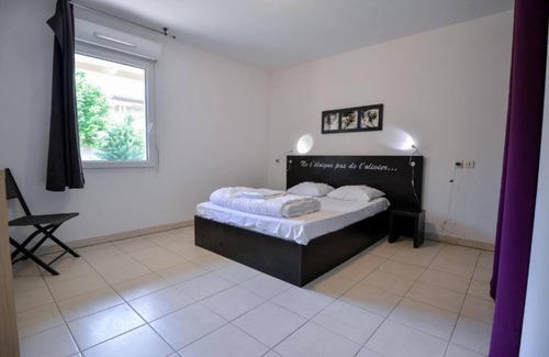 Azille Hotel | Welcoming Studios with Modern Amenities & Terrace | Near Carcassonne