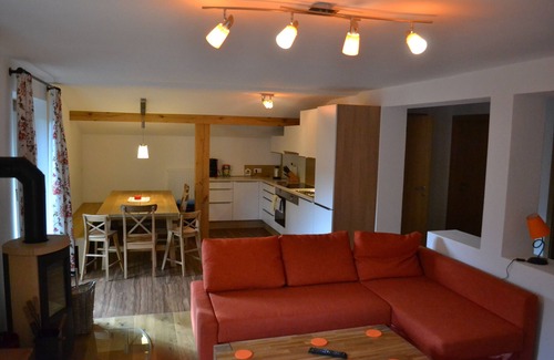 Scheffau am Wilden Kaiser Apartment | Well-equipped vacation apartment with fireplace for 8 (+2) people