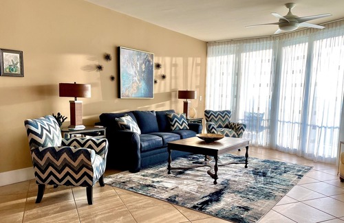 Orange Beach East Condo | West Facing, 12th Floor Beauty. Professionally Decorated With High-End Details.