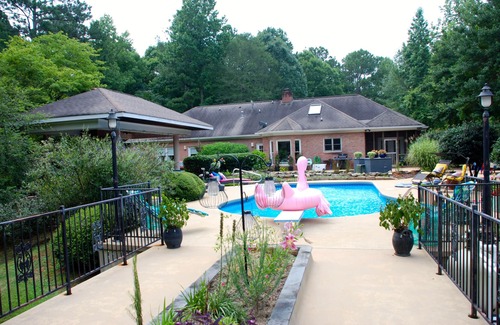 LaGrange House | West point lake LaGrange on water w/pool tennis 11 acres 5/5 tho 2 R 1/2 bath