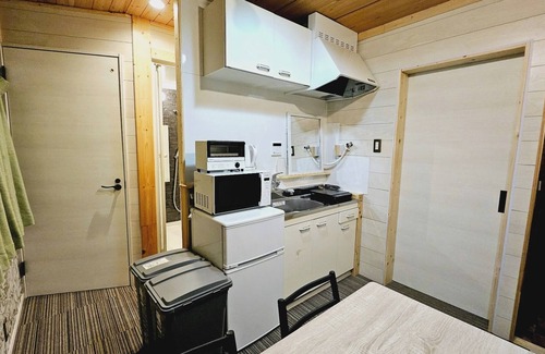 Uzumasa Apartment | West2F 2bunk beds kitchen - Hanazono Stay Back 2F/Kyoto Kyōto