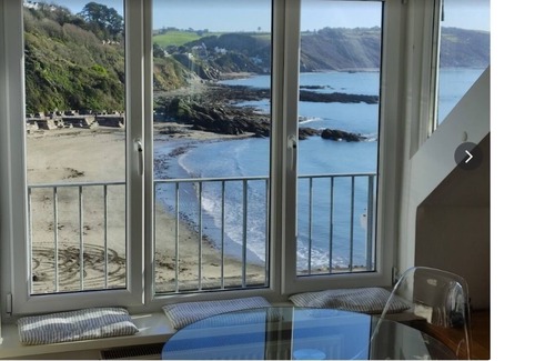 Looe Apartment | Westcliff -maisonette Über dem Meer