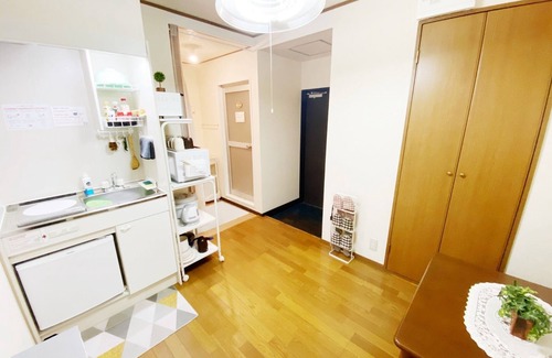 Tokushima Apartment | Western room Double bed family room 4 peoples /Tokushima Tokushima