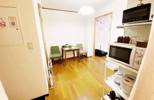 Tokushima Apartment | Western room Double bed family room 4 peoples /Tokushima Tokushima
