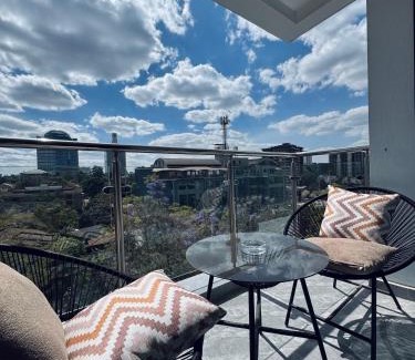 Central Province Apartment | Westlands - Haus of Joe , Luxurious One-bed with a Pool & Gym, Nairobi Expressway views Closer to the UN and Sarit center