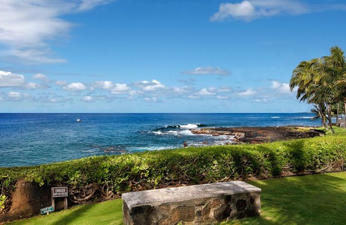 Poipu Condo | Whalers Cove #221 By Parrish Kauai: vast ocean view in this premier condo, steps