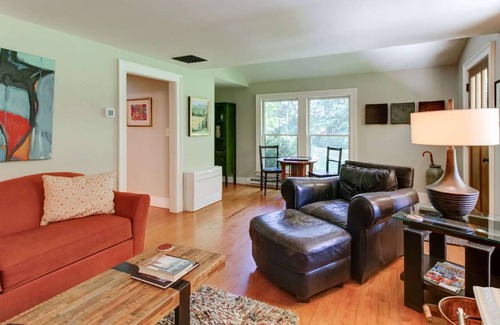 Warm Springs House | Whimsical Artists Cottage by Mountain Stream