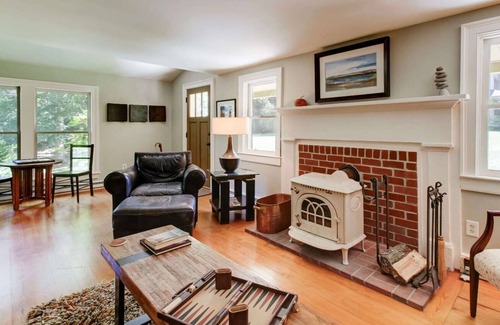 Warm Springs House | Whimsical Artists Cottage by Mountain Stream