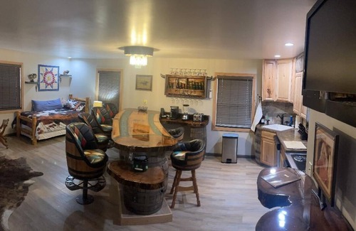 Sunrise Beach House | Whiskey Barrel Bunkhouse