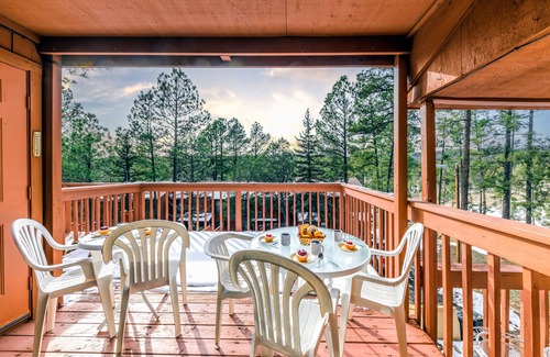 Ruidoso House | Whispering Bluff 103 | Cabin, Balcony, Near Trails
