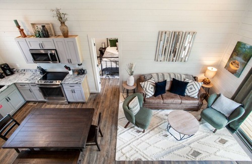 Sevierville Cabin | Whispering Pine w/Lake Access, Hot Tub, Foosball!