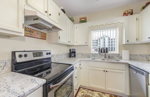 Pigeon Forge Condo | Whispering Pines 113 | Spacious Balcony, Fireplace
