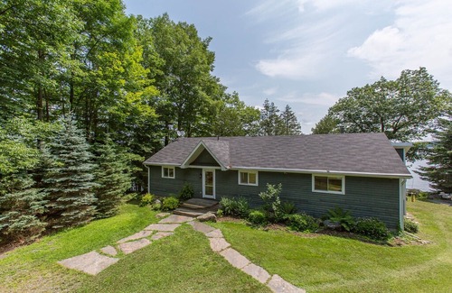 Muskoka Lakes Cabin | Whispering Pines ~ set on a private peninsula on Lake Muskoka!