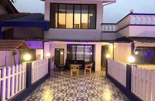 Kurvande Villa | White House Villa with Huge Terrace