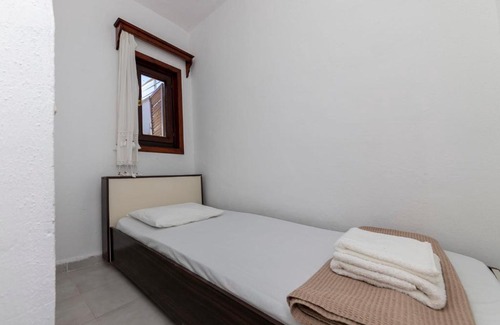 Dagbelen House | White House with Mediterranean Sea View near Camel Beach in Bodrum