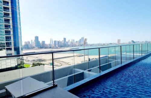 Manama Apartment | White one bedroom studio Manama