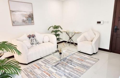 Manama Apartment | White one bedroom studio Manama