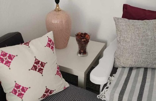 Karlovassi Apartment | white & stone home