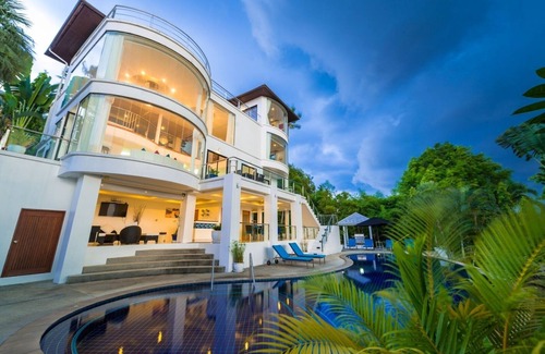 Na Thon Villa | White Stone - Private Pool Sea View Villa