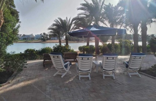 El Gouna Villa | White Villa with private pool, direct beach access, 5 mn from El Gouna Golf course