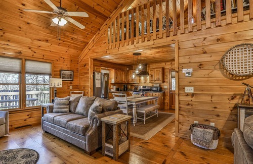Ellijay Cabin | Whitetail Mountain Lodge - Hot Tub, Dog Friendly, Fire Pit