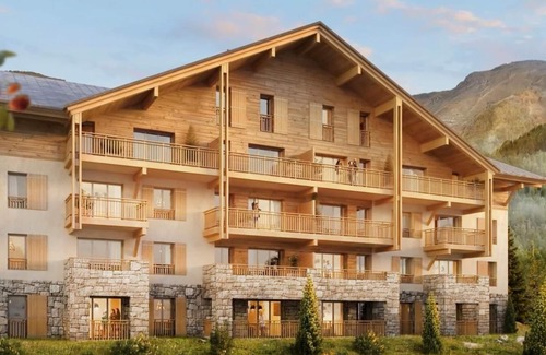 Saint-Etienne-de-Tinee Apartment | Wifi, 350m from resort center, swimming pool, sauna, hammam, parking, tv, ski locker, 31m², Auron