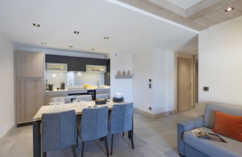 Le Grand-Bornand Apartment | Wifi, fitness, swimming pool, balcony, parking, tv, ski locker, 60m², Le Grand Bornand