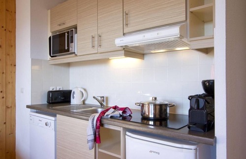 Valmeinier Apartment | Wifi, fitness, swimming pool, terrace, balcony, tv, ski locker, 25-30m², Valmeinier