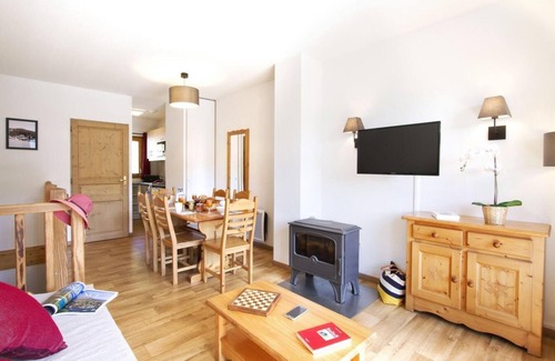 Valmeinier Apartment | Wifi, fitness, swimming pool, terrace, balcony, tv, ski locker, 25-30m², Valmeinier