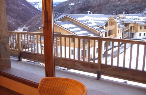 Orelle Apartment | Wifi, fitness, swimming pool, sauna, hammam, terrace, balcony, parking, tv, ski locker, 31m², Orelle