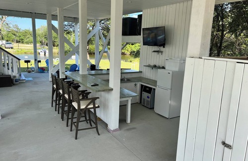 Carova Beach House | Wild Horses, Wilder Views: Stunning Carova Canal Front Home