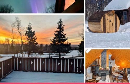 Tofte House | Wildlife Chalet - Sauna Lakeview Firepit Wifi