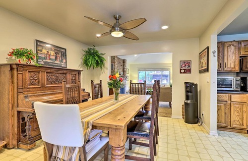 Glen Ellen House | Wine Country Retreat at Private Creekside House!