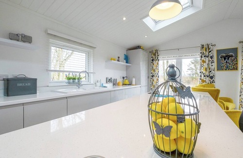 Carnforth Ski Chalet | Wine Down Retreat is a distinctive and luxurious lodge on Docker Holiday Park.