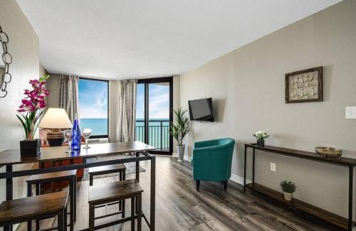 Myrtle Beach Apartment | WINTER RATES! Enjoy Paradise Oceanfront Suite, Dogs OK! 908