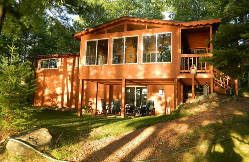 Hazelhurst House | Wisconsin Northwoods Vacation Home on a Private Lake