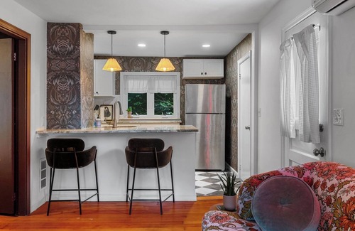 Beverly Cottage | Witchy Hideaway Cottage with AC, Outdoor Patio, Close to Salem & Downtown