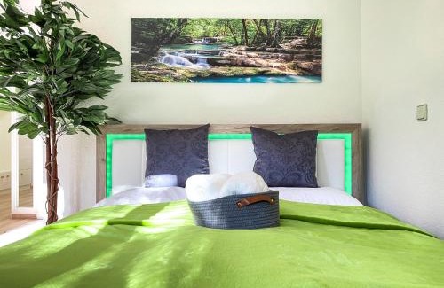 Eutritzsch Apartment | Wohlfühl-Apartment mit kostenfreier Tiefgarage, WiFi & Terrasse