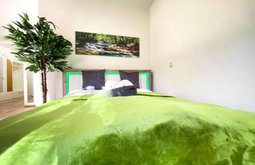Eutritzsch Apartment | Wohlfühl-Apartment mit kostenfreier Tiefgarage, WiFi & Terrasse