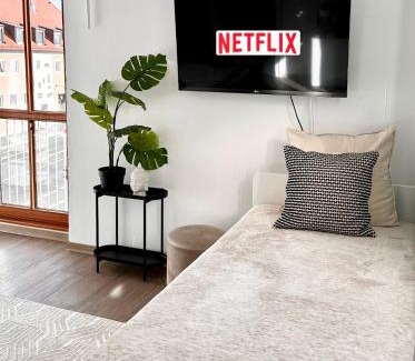 Wuerzburg Apartment | Wohnung Alte Mainbrücke - GRATIS KAFFEE - NETFLIX - BALKON