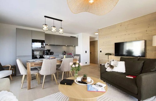 Bergers Apartment | Wohnung Cocooning sehr heller Fuß