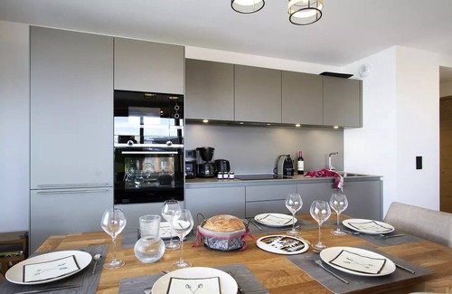Bergers Apartment | Wohnung Cocooning sehr heller Fuß