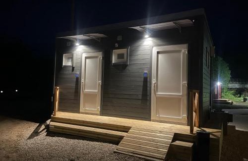 Saulkrasti Other | WOMOCAMP Holzhütte 2 with shared WC