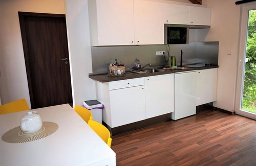 Dolni Branna House | Wonderful private villa for 4 people with hot tub, WIFI, TV, terrace, pets allowed and parking