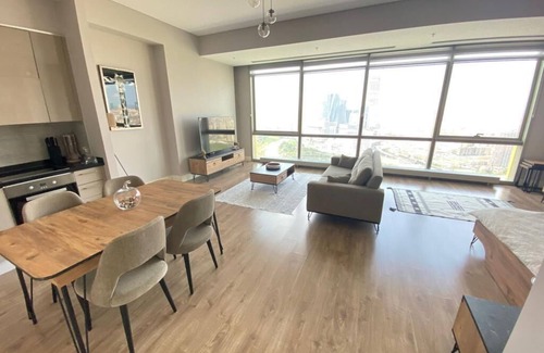 Atasehir House | Wonderful 1+0 50 m2 high floor