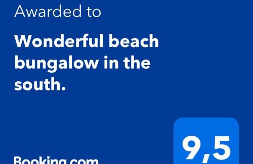 Riambel Villa | Wonderful beach bungalow in the south.