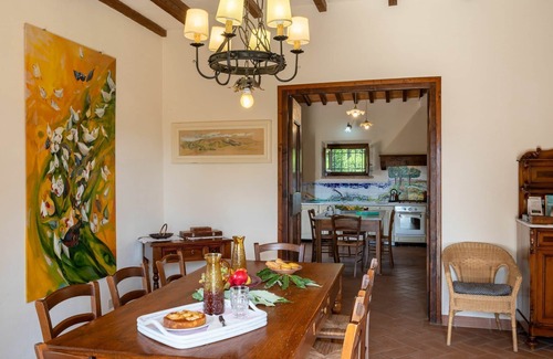 Borgo San Lorenzo Villa | Wonderful private villa for 10 people with private pool, WIFI, A/C, TV, patio and pets allowed