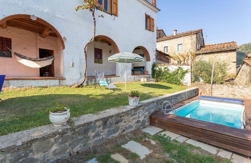 Bagni di Lucca Villa | Wonderful private villa with private pool, WIFI, sauna, TV, terrace, pets allowed and panoramic .