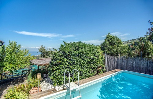 Schiazzano Villa | Wonderful private villa with A/C, WIFI, private pool, TV, patio, panoramic view, close to Sorrento